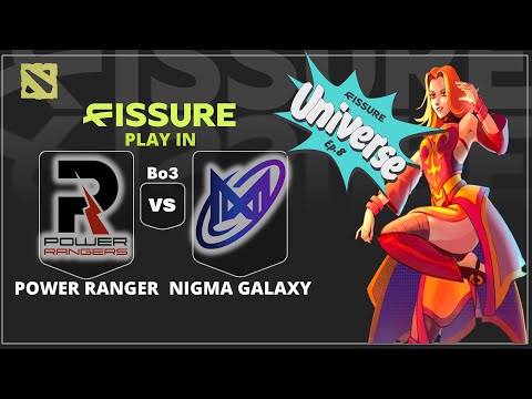 🔴[LIVE] POWER RANGERS vs NIGMA GALAXY | BO3 | FISSURE Universe: Episode 8 Play-In #dota2live