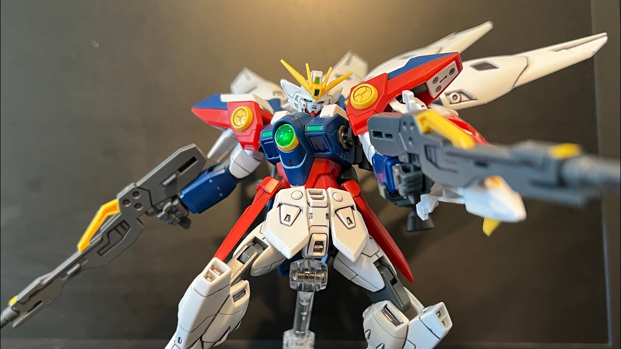 XXXG-00W0 Wing Gundam Zero [ High Grade ] Figure Review #winggundamzero ...