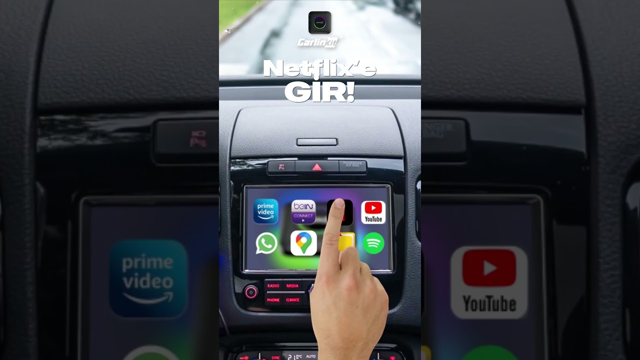 Carlinkit Carplay T-Box Ambient - Aracınızı Medya Oynatıcıya Dönüştürün