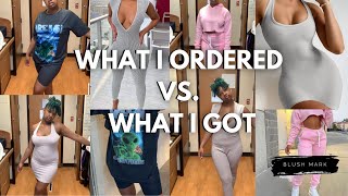 WHAT I ORDERED VS. WHAT I GOT \/\/ BLUSH MARK TRY ON HAUL \/\/ REVIEW