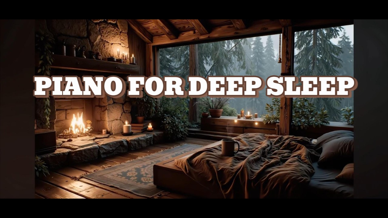 Deep Sleep Piano 8K 🌙 Relaxing Music for Stress Relief & Insomnia - YouTube