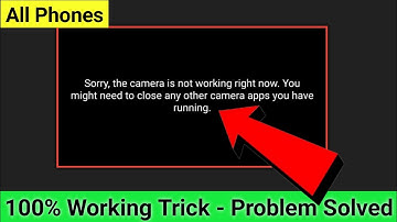 sorry this camera is not working right now.you might need to close any other camera apps you have