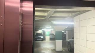 Cascade III elevators @ Cascade Parking Garage downtown Akron OH (Now modernized!)