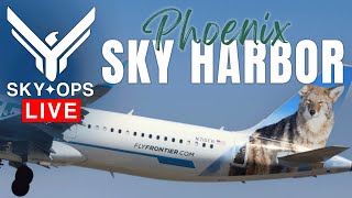 LIVE Plane Spotting Phoenix Sky Harbor Airport (PHX) | LIVE Airport + ATC + Ramp Action