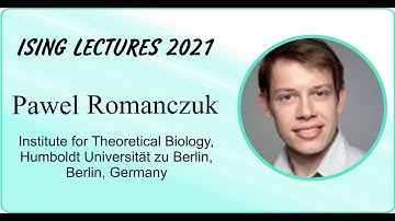 Ising Lectures 2021 - Pawel Romanczuk