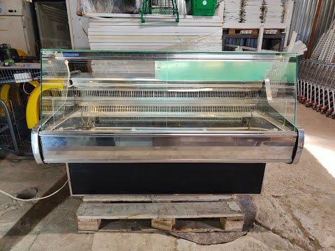 Морозильна вітрина Росс 1,6 б/в, видео 1