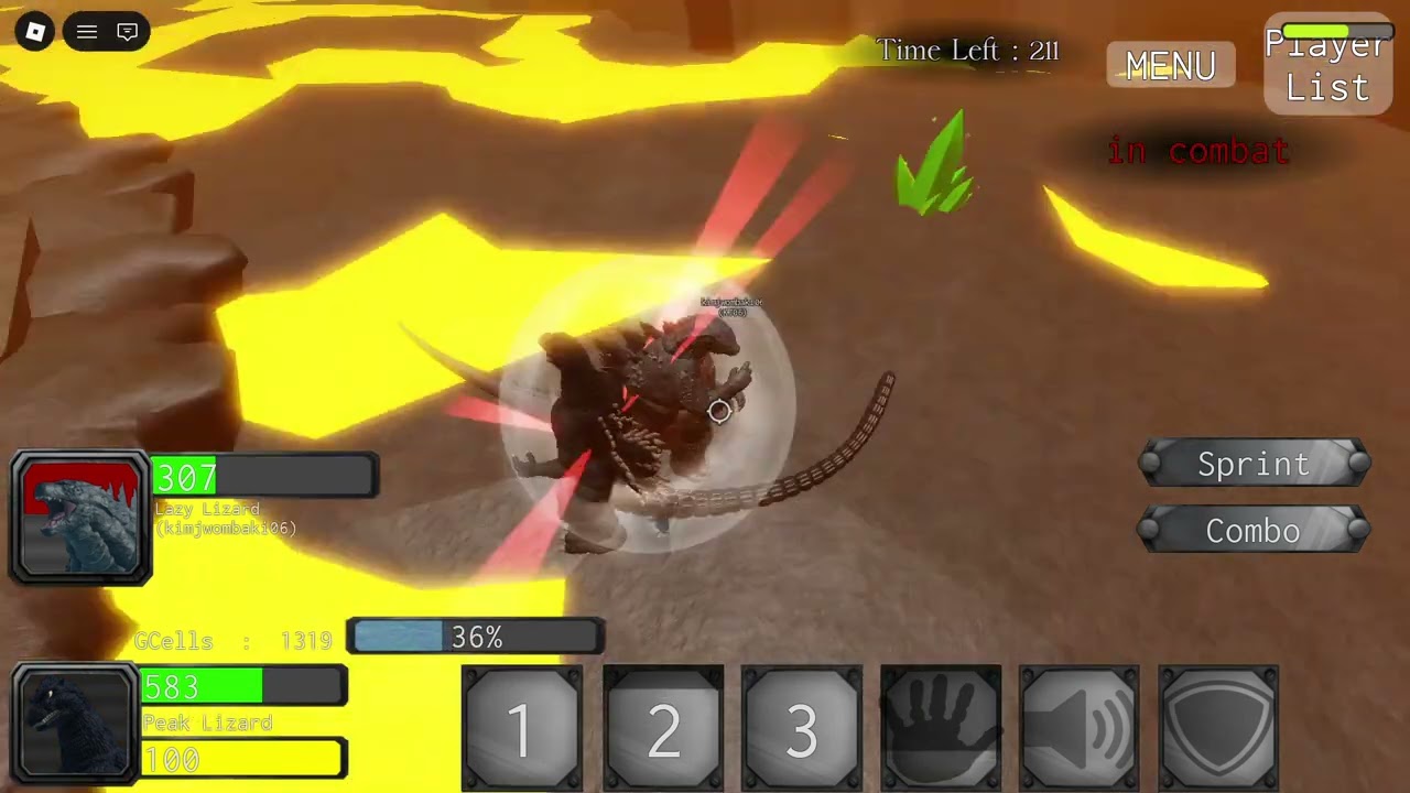 Roblox Project remake Heisei Godzilla vs Godzilla 2014