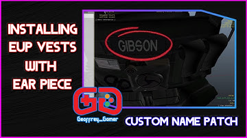 EUP Vest with YOUR Name on it | LSPDFR | GTA V