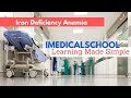 Medical school  iron deficiency anemia