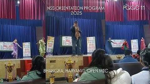 NSS ORIENTATION PROGRAM 2025 | PGGC 11 | J.S.V