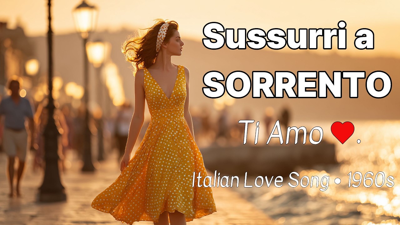 🇮🇹 Vintage Italian Love Songs – Sussurri a Sorrento | Romantic 1960s ...