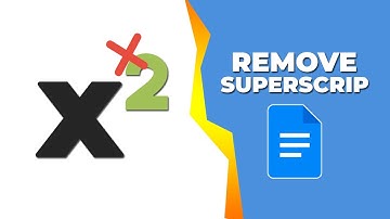 How to remove superscript from text in google docs