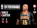 Vince Carter drops 17 PTS in win (14 in 2ND QUARTER)!