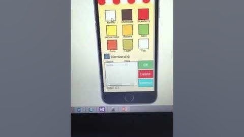 High fedelity prototype: ice cream parlor