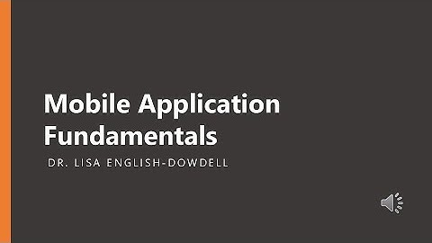 Module 1 Lecture: Introduction to Mobile Application Development