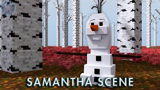 Frozen 2 - Samantha Scene Minecraft Animation