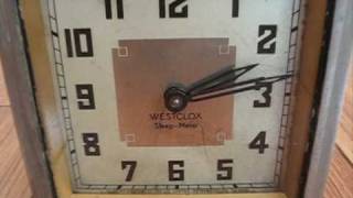 Art Deco Westclox Alarm Clock For Sale On eBay UK.