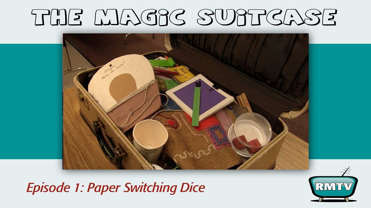 Rick Morris The Magic Suitcase Episode 1 Paper Switching Dice