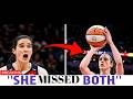 CAITLIN CLARK MISSES 2 FREE THROWS... THEN STUNS THE WORLD WITH A CLUTCH GAME-WINNER! 😱🏀#basketball
