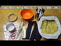 How i make my henna paste and henna cone  step by step