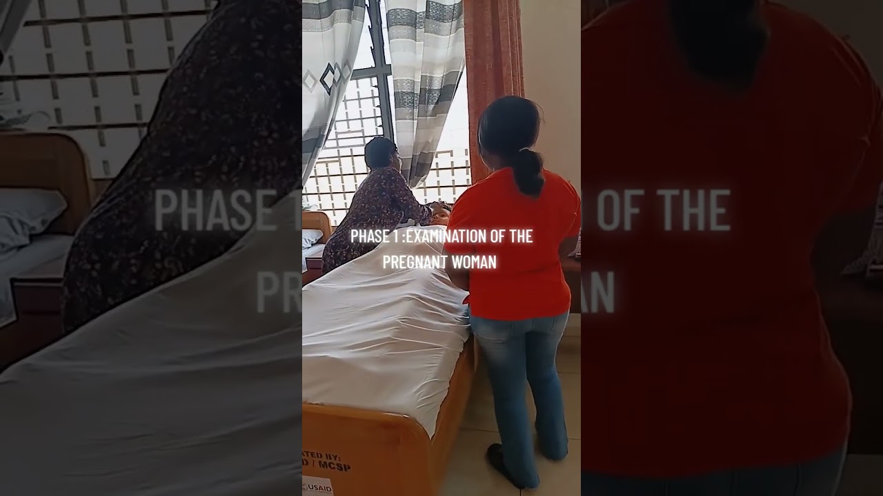 EXAMINATION OF A PREGNANT WOMAN AT THE ANTENATAL