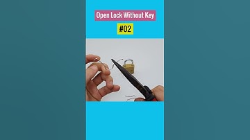 Open ANY Lock without a key in a flash! HOW TO UNLOCK MAGIC