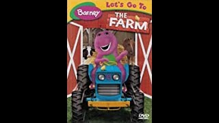 Barney Let's Go To the Farm - Spotlight on Farm Animals