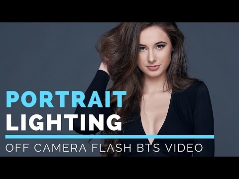 Photography Portrait Lighting Techniques | Off Camera Flash Portrait Photography