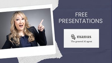 314. Creating a free presentation with Manus AI