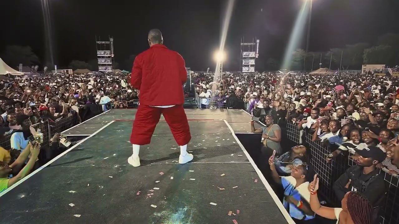 BOTSWANA ARTIST, HAN-C 🇧🇼BORN & RAISED PERFORMANCE (Serowe Stadium) ft DONALD 🇿🇦