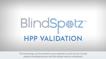 BlindSpotz™ HPP Validation from CTI