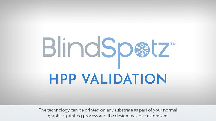 BlindSpotz™ HPP Validation from CTI