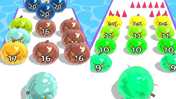 Marble Run 3D-Color Ball Race ! Ball Run Game Levels (51-55) Android Gameplay