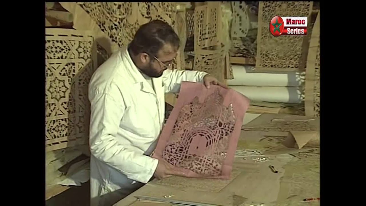 Arts traditionnels : le platre      الصناعة التقليدية : صناعة الجبص