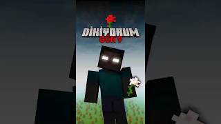 Gül Dikerken Arkamda Herobrine Belirdi Gün 9