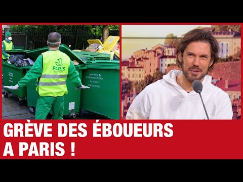En ce moment à Paris, c'est grève des éboueurs.