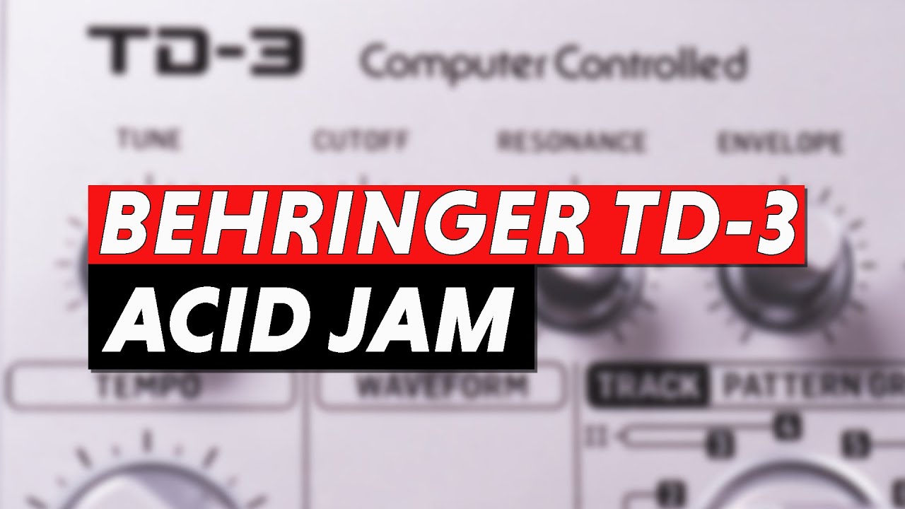 Sunday Acid Jam with 2x Behringer TD-3