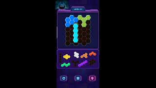 Hexa puzzle games master level 10 to 12 solved| gaming zone video| screenshot 5