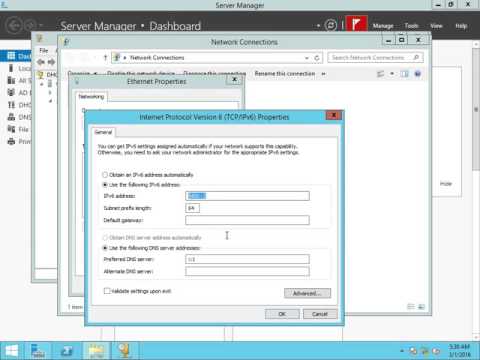 70-410 Lab 11 Configure DHCPv6 Scope Windows Server 2012 R2