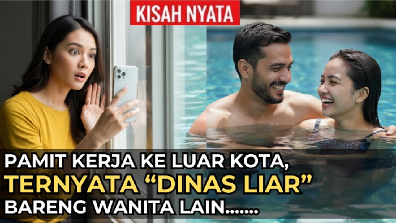 SUAMI & PELAKOR  “MAIN AIR”, ISTRI CURI BAJUNYA, JADIKAN TONTONAN TEMAN ARISAN!