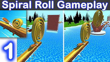 Spiral Roll (Dig wood to form spirals) GamePlay | Walk-through (IOS , Android) | MG Games