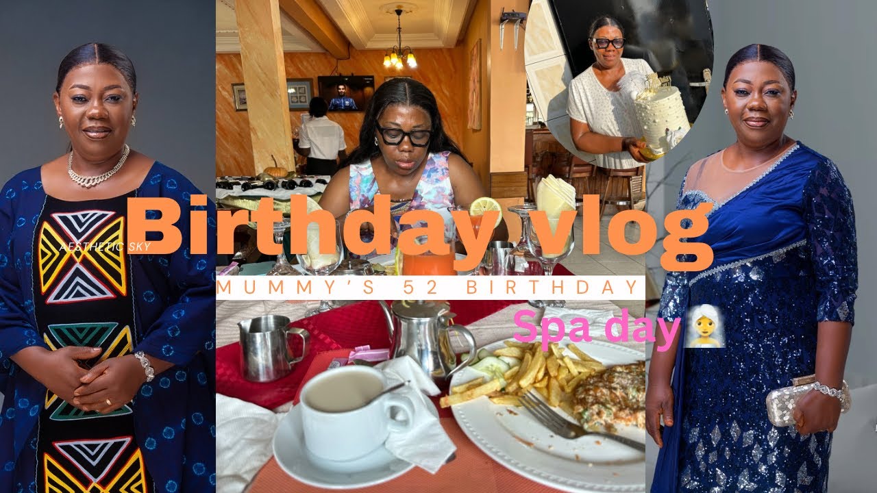 A Day of love$surprises! Celebrating our Mum’s birthday with a spa, and breakfast! #Birthday vlog❤️