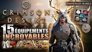 Crimson Desert : 15 Équipements INCROYABLES à Obtenir RAP...