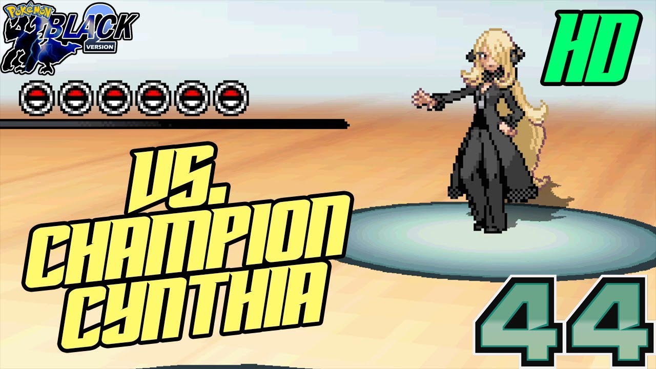 Cynthia Battle - Let's Play Pokemon Black 2 - Aflevering 44