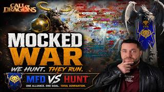 🔴  CALL OF DRAGONS MOCKED WAR LIVE – MFD VS HUNT TOTAL CHAOS