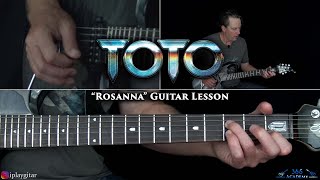 Toto - Rosanna Guitar Lesson screenshot 5