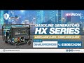 Your reliable energy partner | Hyundai HX Series Gasoline Generators