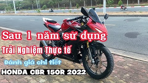 Đánh giá cbr 150 khi chở người