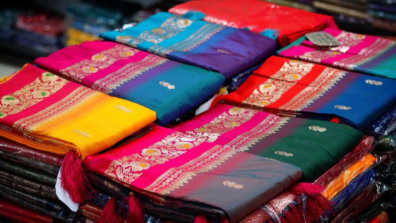 💥 Silk Saree Collection | Santipur Saree Market | Santipur Saree ...