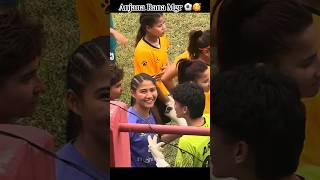 Anjana Rana Magar 🥰🫶Apf team#skills#football#nepal#🇳🇵⚽️🥰